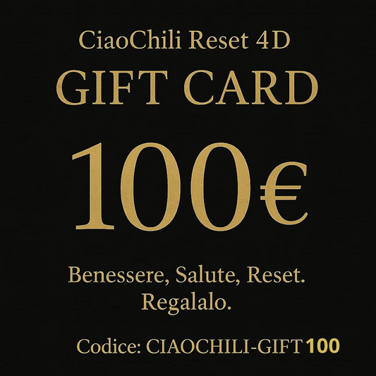 CIAOCHILI RESET 4D – GIFT CARD 100€