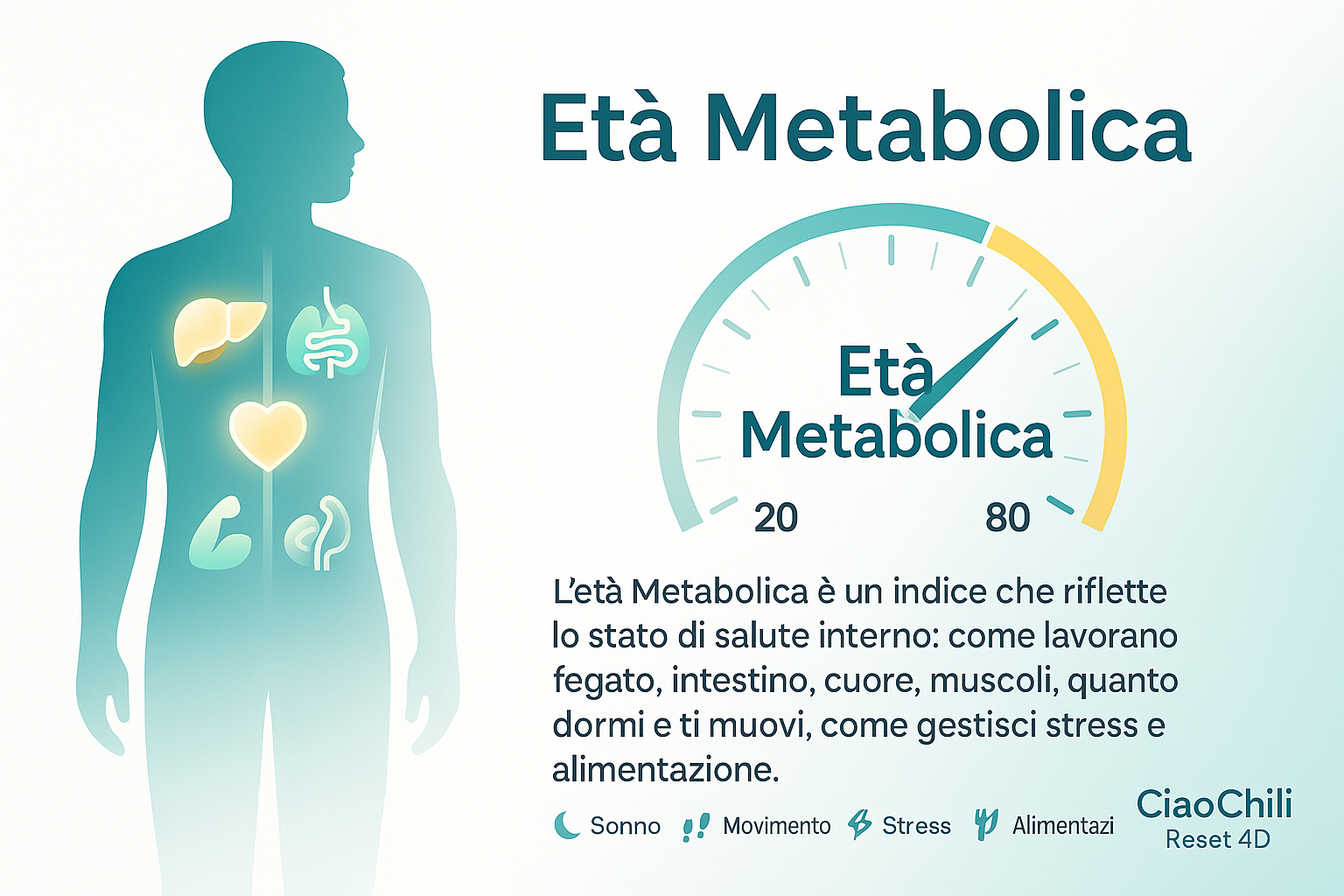 Carica il video: Clicca e vedi il Video dell'Età Metabolica
